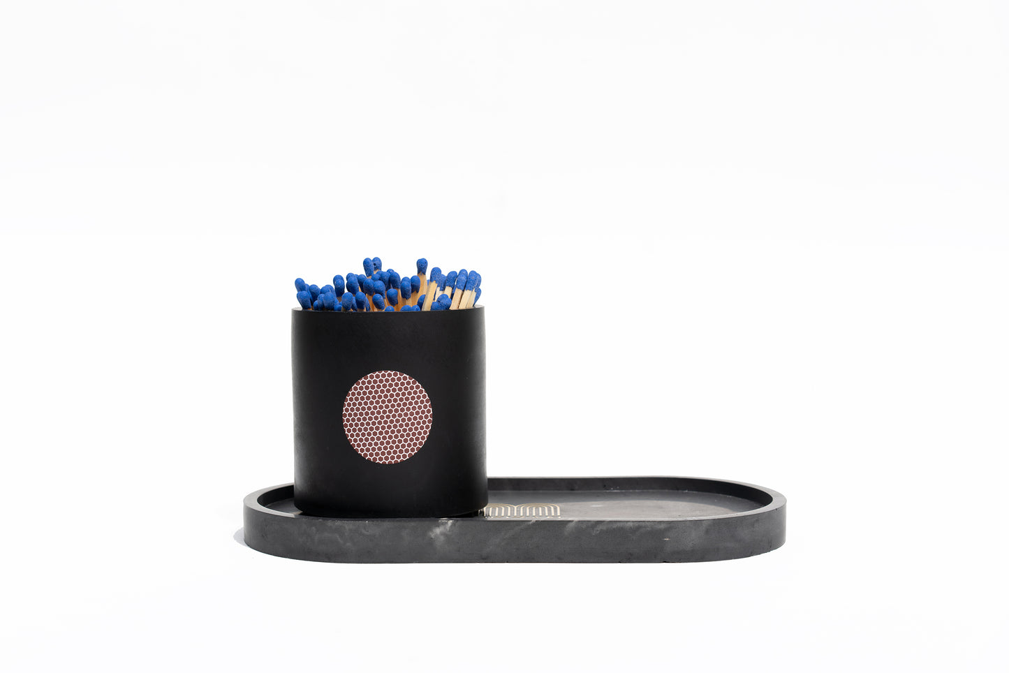 UNIQUE GORGEOUS JAR WITH MATCHSTICKS